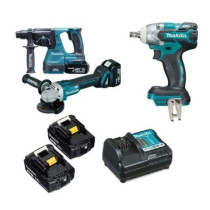 Bộ sản phẩm máy dùng pin Makita DLX3131JX1 Bộ sản phẩm máy dùng pin Makita DLX3131JX1